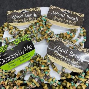 NWT Wooden Beads